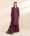 2 Piece - Embroidered Zari Khaddar Suit